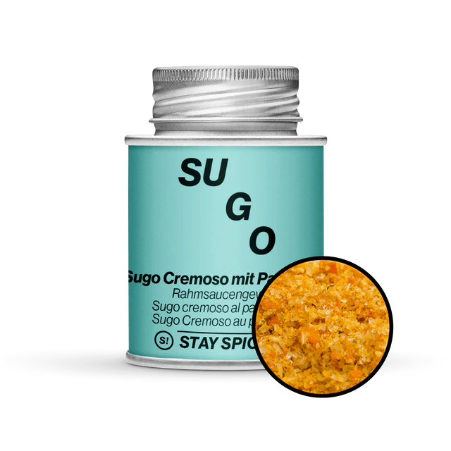 Sugo Cremoso mit Parmesan, Rahmsaucenwürzer, 170ml Schraubdose