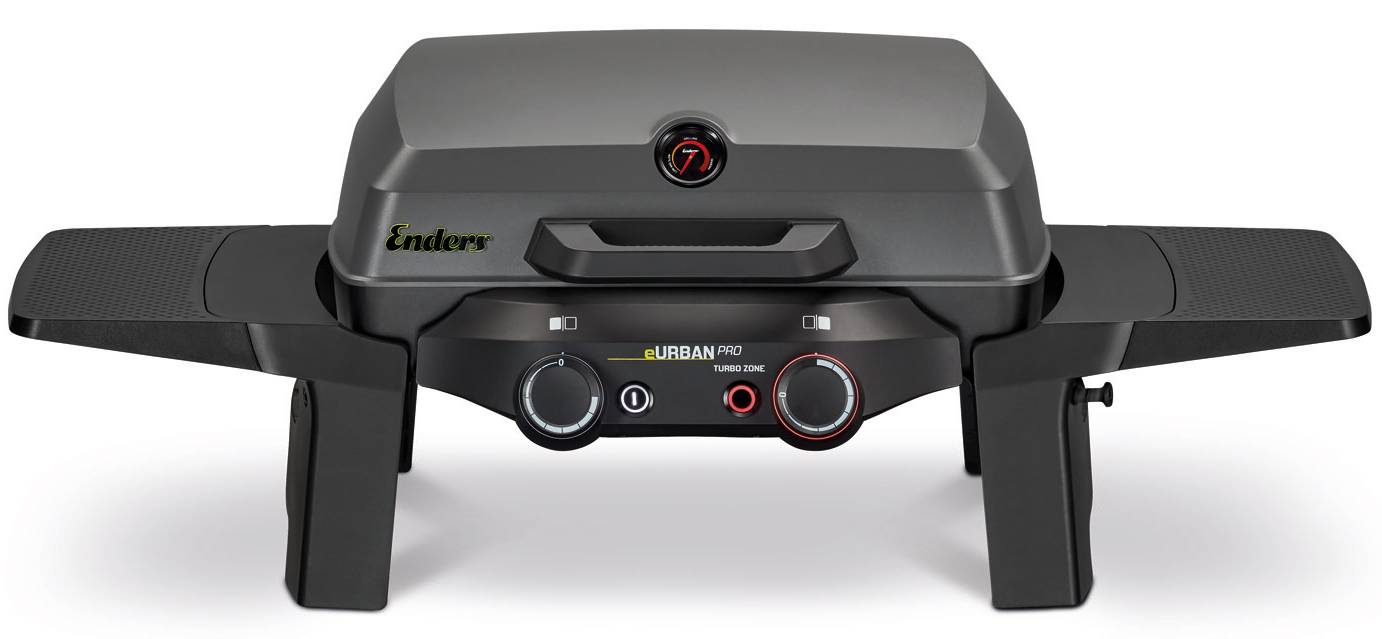 Enders eURBAN Pro 2 Turbo – Premium-Elektrogrill mit TURBO ZONE™ für Balkon, Terrasse und Camping