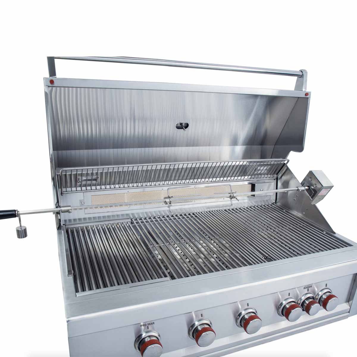 SUNSTONE RUBY Einbaugrill RUBY5B-IR mit Infrarotbrenner 50mbar SUNSTONE RUBY Einbaugrill RUBY5B-IR mit Infrarotbrenner 50mbar