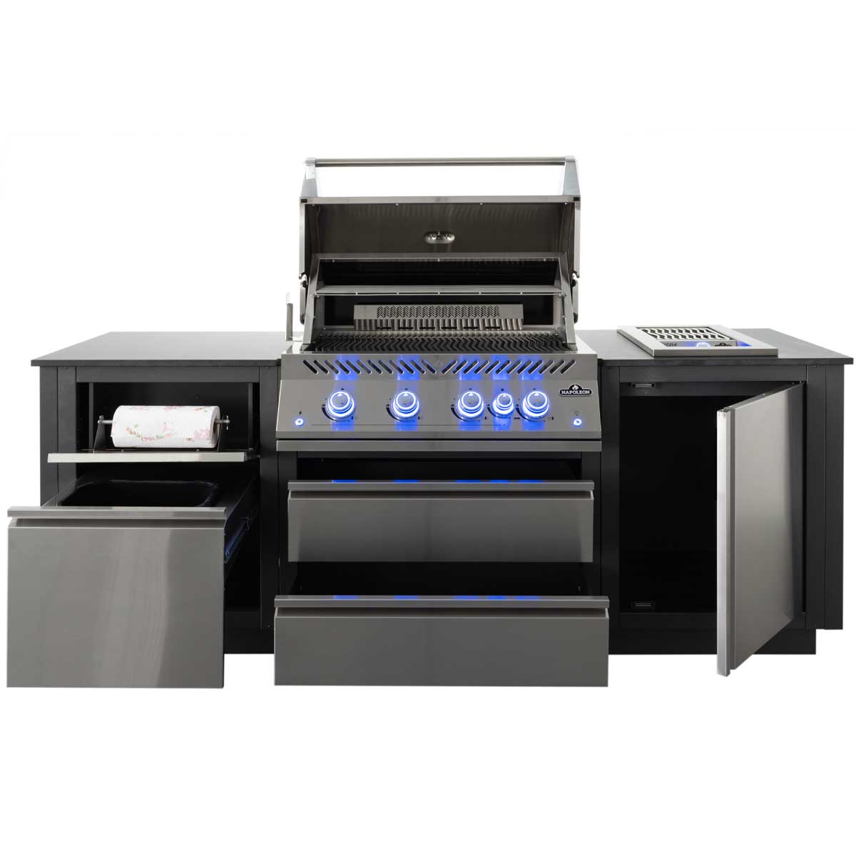 Napoleon Oasis Compact 105 Outdoor Küche mit Einbaugrill BIG32 und