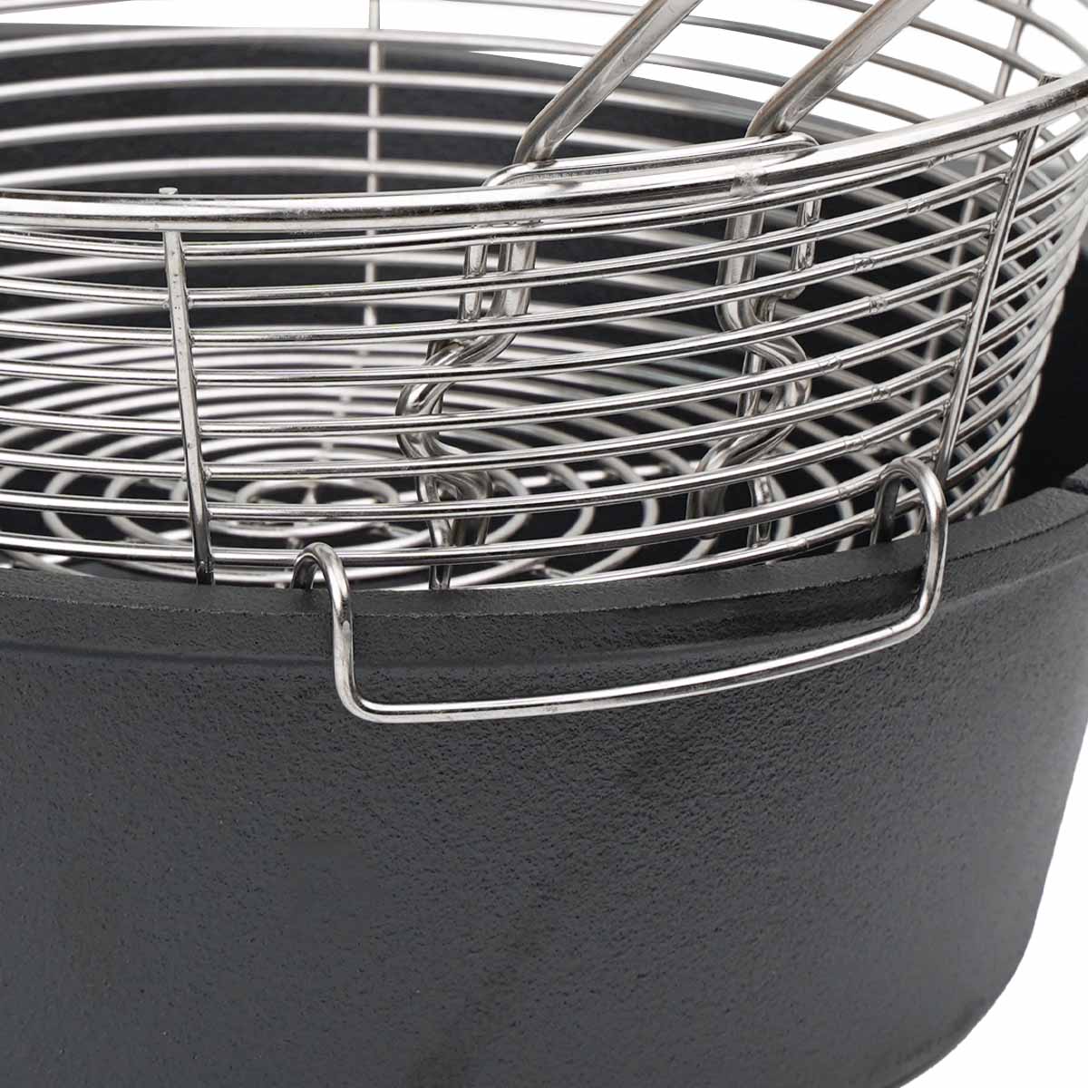 SANTOS Frittierkorb für Dutch Oven