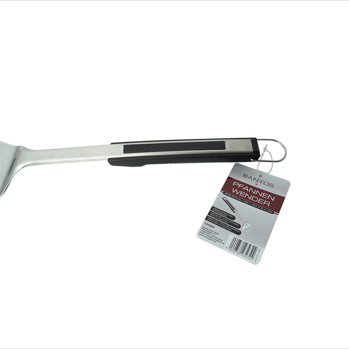 SANTOS Premium Grillwender Edelstahl | 45 cm