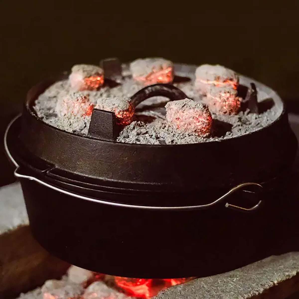FireRocket Dutch Oven 6qt | 5,5L | ohne Füße FireRocket Dutch Oven 6qt | 5,5L | ohne Füße