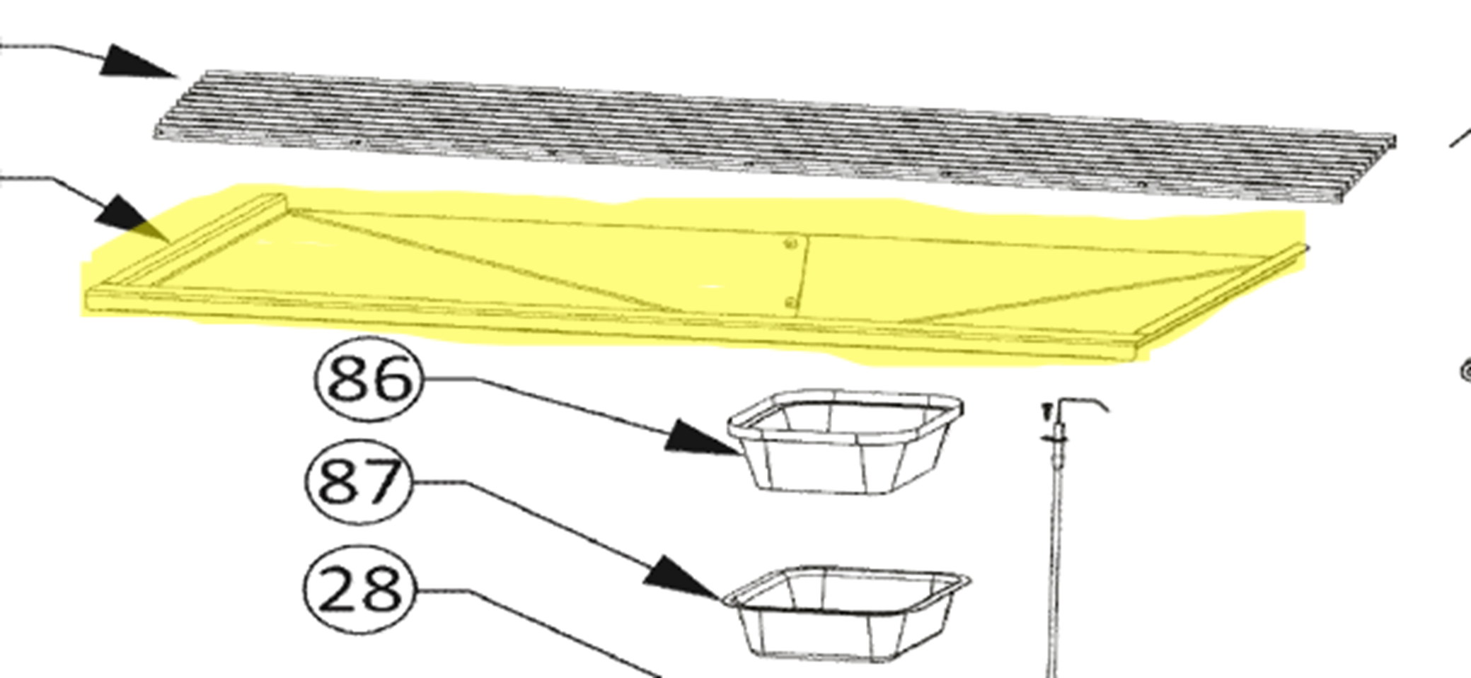 Napoleon Fettauffangwanne PRESTIGE 665