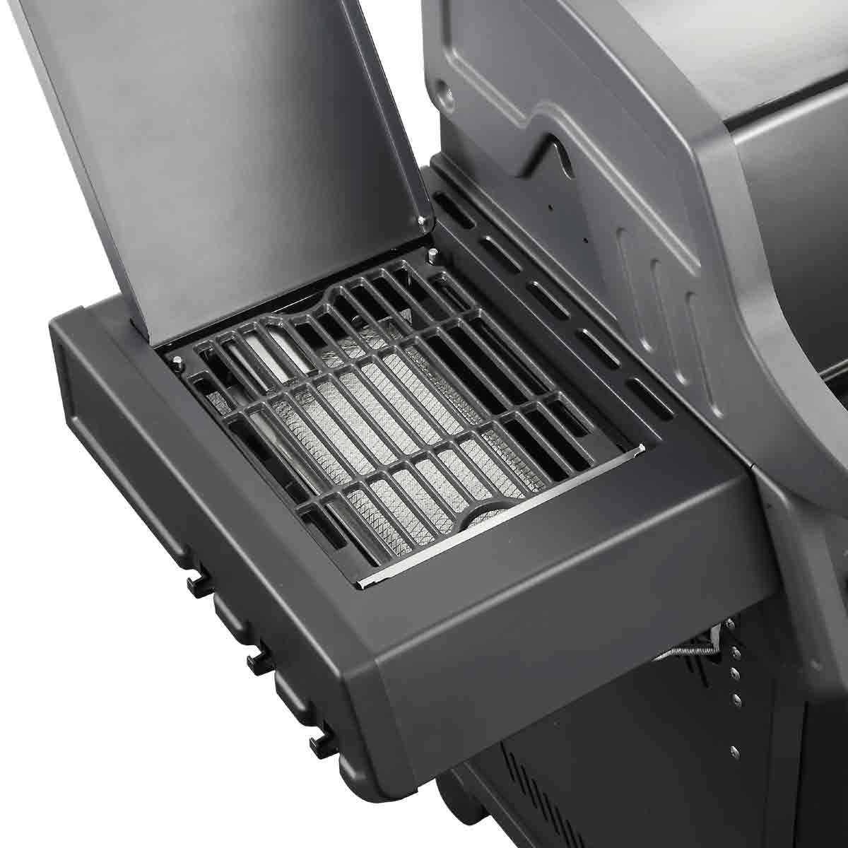 Gasgrill Mit Heckbrenner Und 800 Grad Zone SANTOS Gasgrill S-318 - 800 Grad Infrarot-Zone & Heckbrenner
