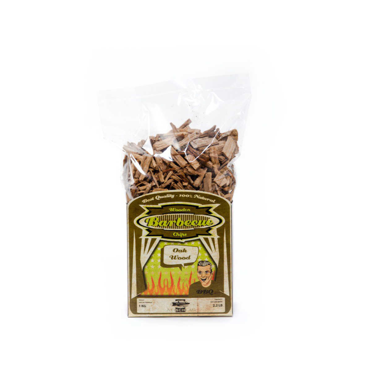 Axtschlag Wood Smoking Chips Eiche 1kg