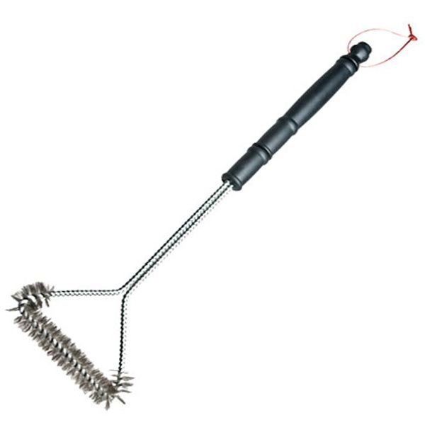 SANTOS Grillbürste Rund - Extra Langer Stil &  Produktbild-Vorschau 9
