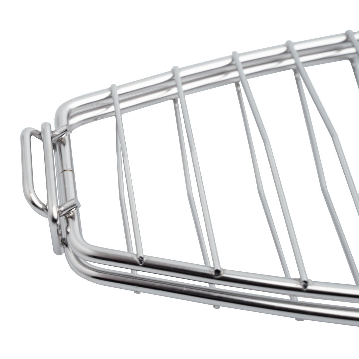 Jowenia Faltbarer Fisch-Grillkorb – 32x22x3,5 Cm, Edelstahl, Verchromt, Mit Langem Griff, Für Gas- & Holzkohlegrill, Vielseitig Jowenia Faltbarer Fisch-Grillkorb – 32x22x3,5 Cm, Edelstahl, Verchromt, Mit Langem Griff, Für Gas- & Holzkohlegrill, Vielseitig