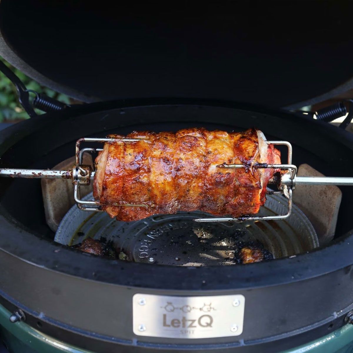 Big Green Egg Rotisserie Large