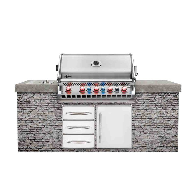 Napoleon Einbau Gasgrill Prestige PRO 665, Prestige PRO 665, Edelstahl