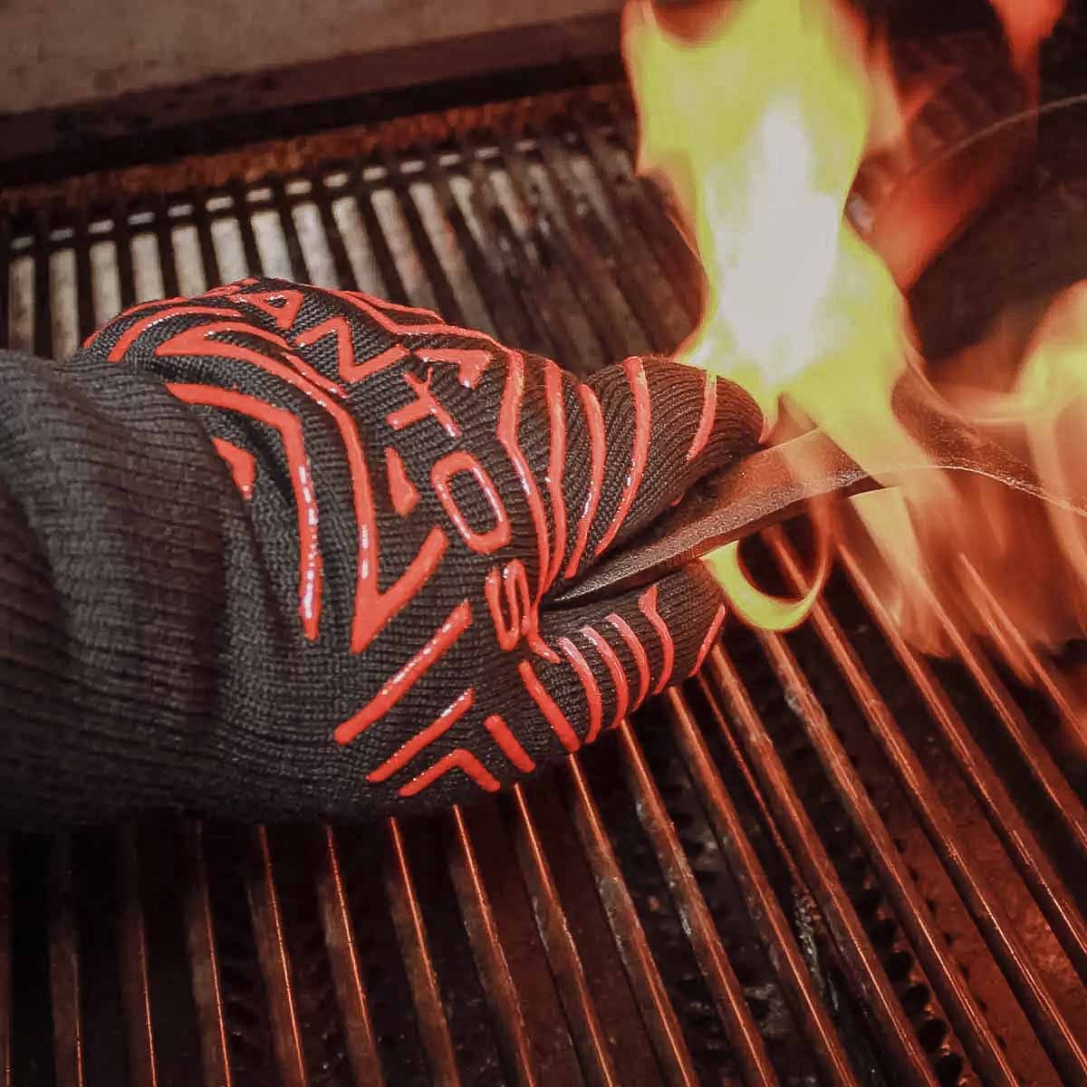 Baumwollhandschuh, Trikot, weiß, Noppen, ohne Naht 10