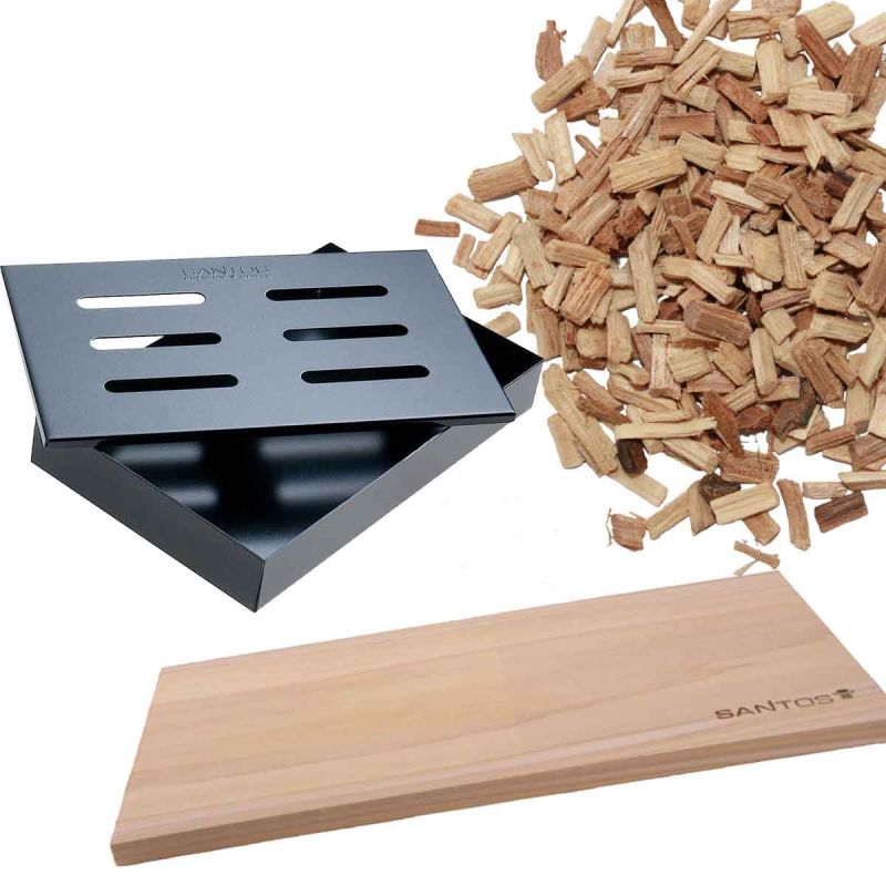 IN-OUTDOORSHOP Grillbrett Set Aus Zedernholz - 6 Räucherbretter Für Smoker